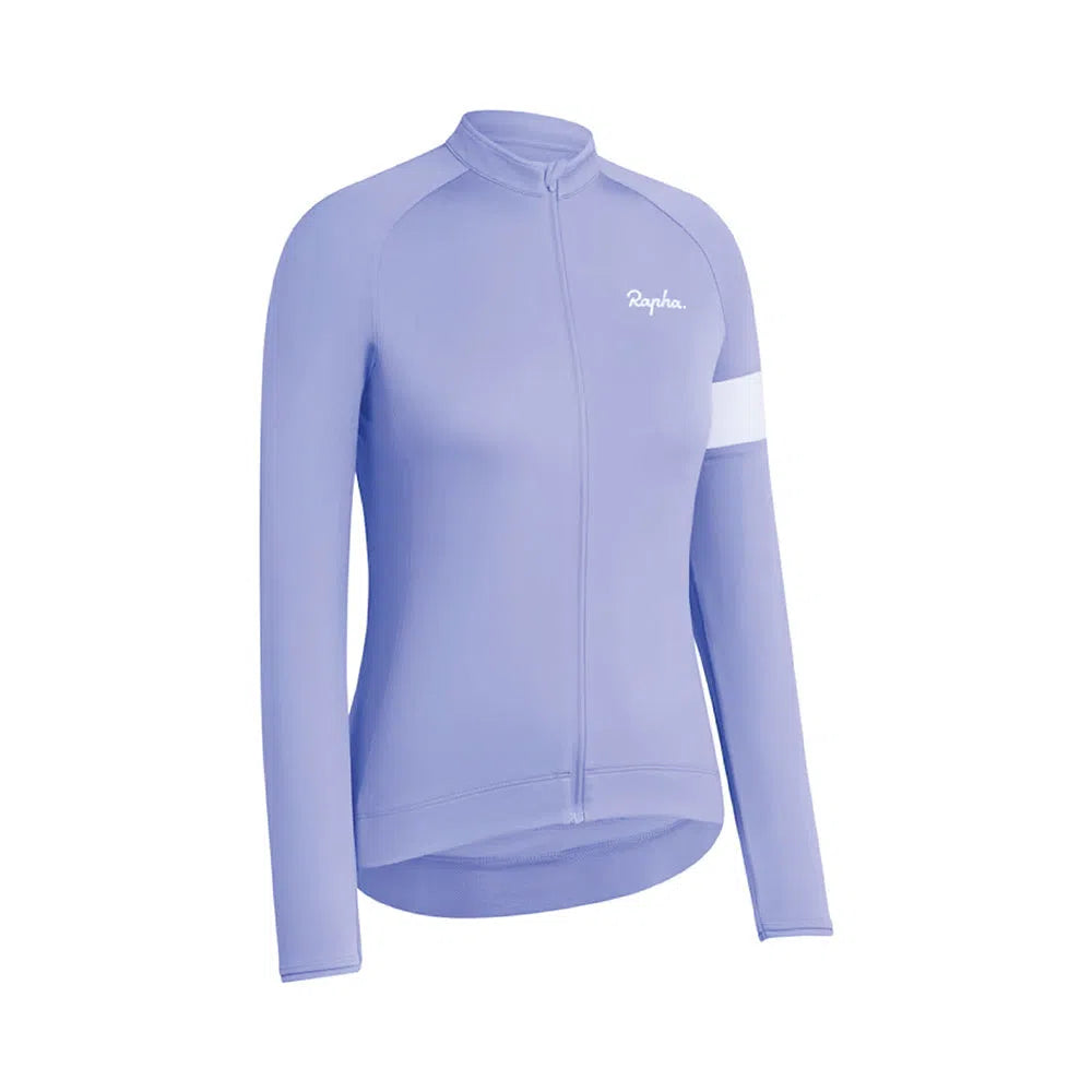 RAPHA Core Long Sleeve Women Jersey - LLW Lilac-Velodrom