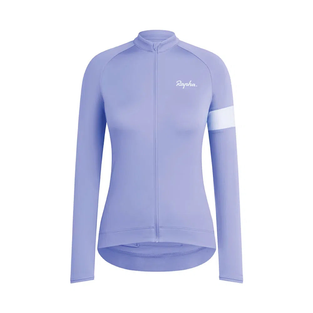 RAPHA Core Long Sleeve Women Jersey - LLW Lilac-Velodrom