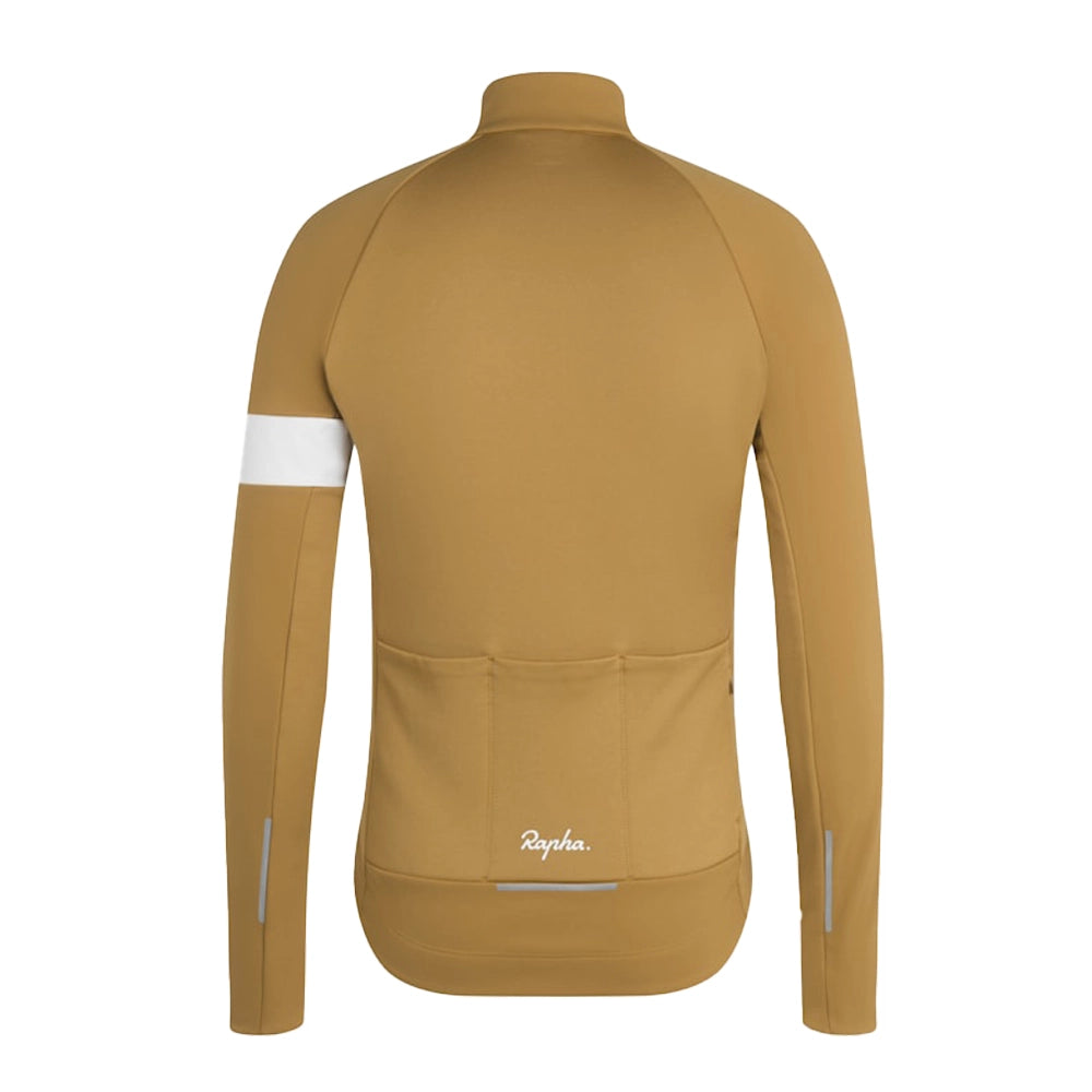 RAPHA Core Winter Jacket AW2023 - DGA Faded Gold/White-Velodrom