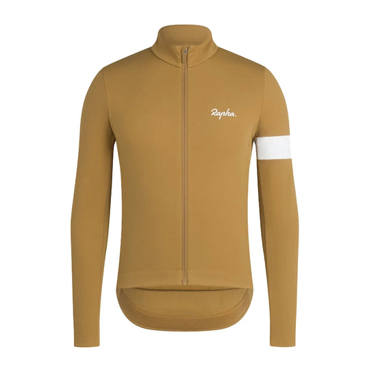 RAPHA Core Winter Jacket AW2023 - DGA Faded Gold/White-Velodrom