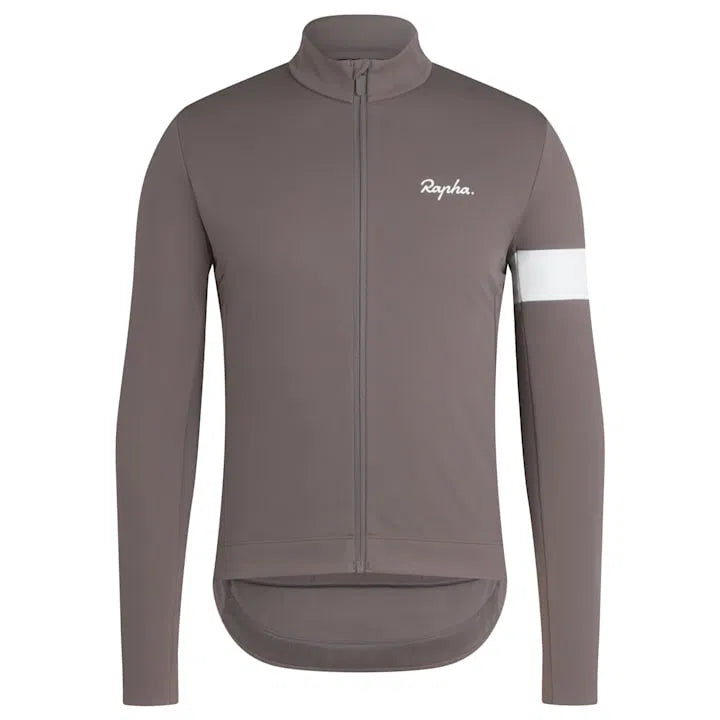 RAPHA Core Winter Jacket AW2023 - PKW Mushroom/White-Velodrom