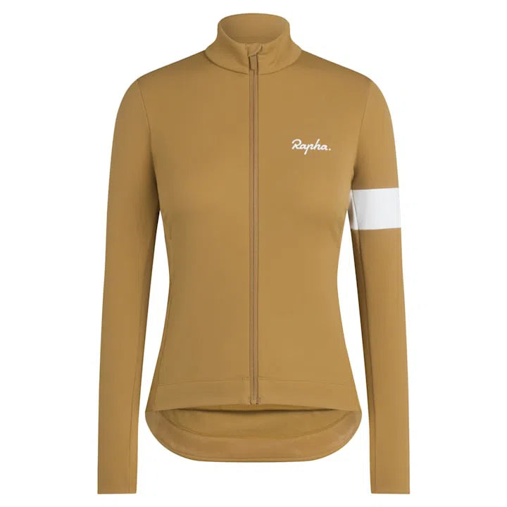 RAPHA Core Winter Women Jacket AW2023 - DGA Faded Gold/White-Velodrom