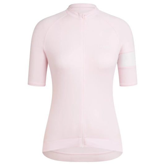 RAPHA Core Women Jersey - BSW Pale Pink/White-Velodrom