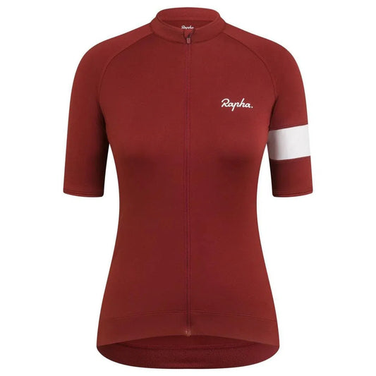 RAPHA Core Women Jersey - FBW Brick-Velodrom