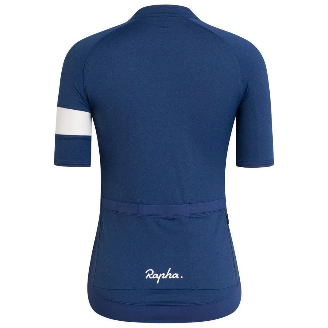 RAPHA Core Women Jersey - NBM Navy-Velodrom