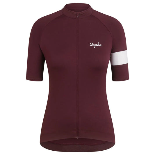 RAPHA Core Women Jersey - WWA Whine/White-Velodrom