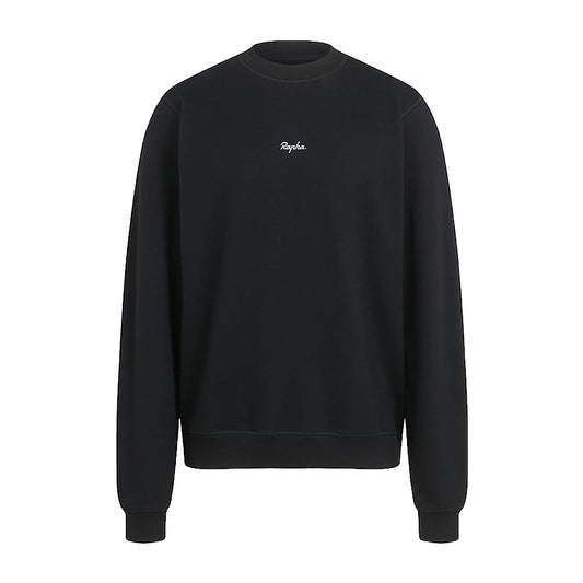 RAPHA Cotton Sweatshirt - AGR Black/White-Velodrom