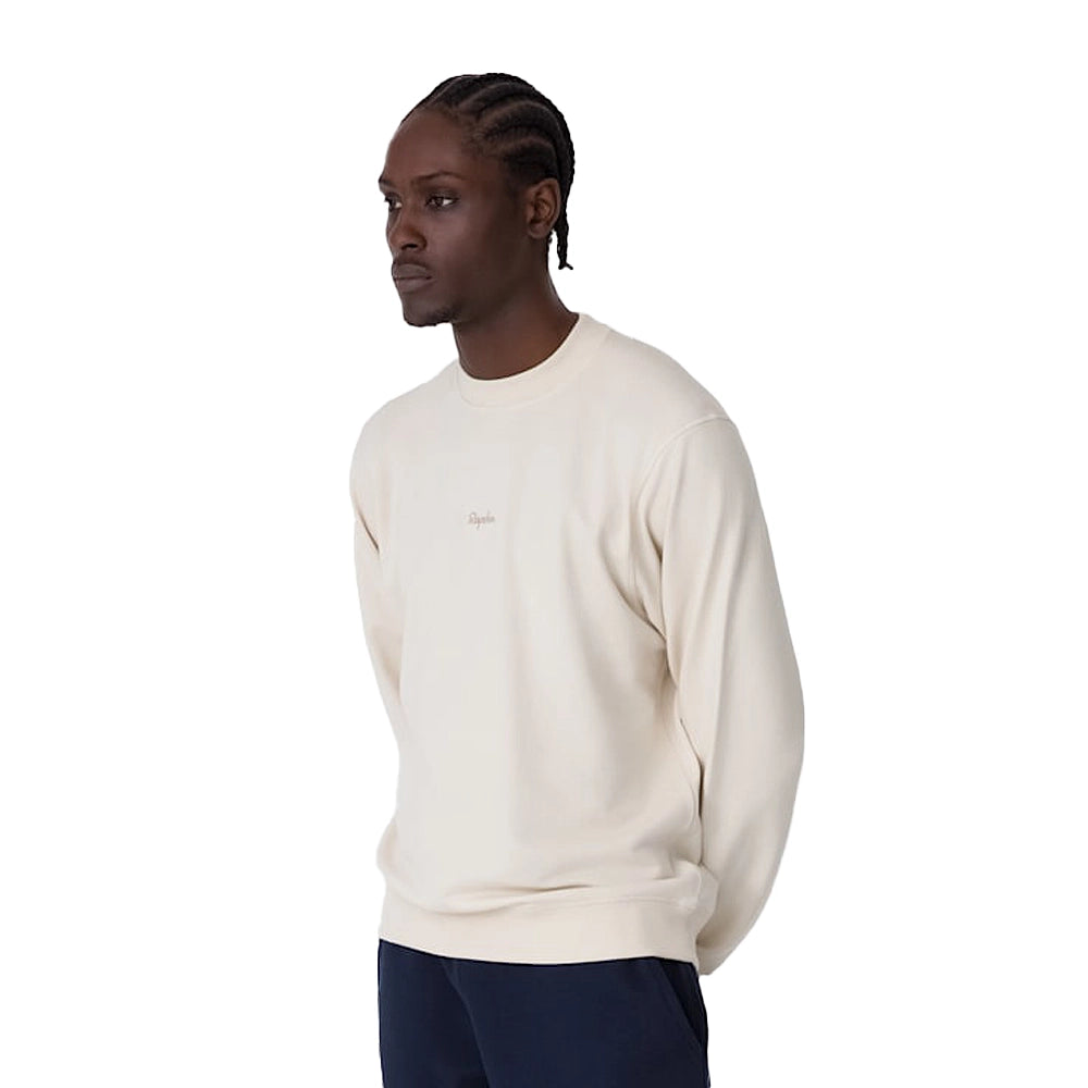 RAPHA Cotton Sweatshirt - BEC Off White/Stone-Velodrom