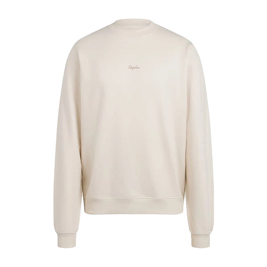 RAPHA Cotton Sweatshirt - BEC Off White/Stone-Velodrom