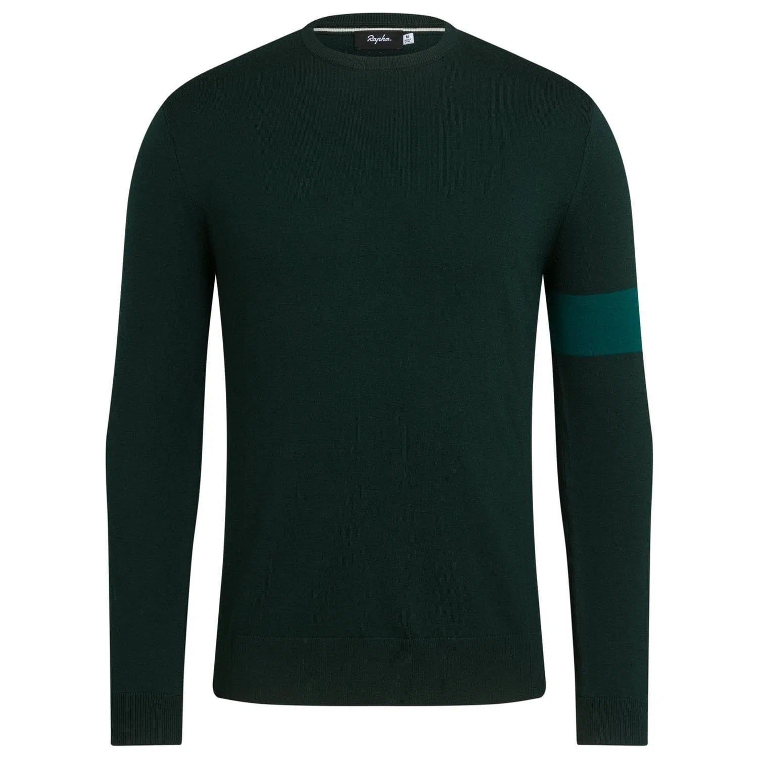 RAPHA Crew Neck Knit - GMA Dark Green Marl-Velodrom