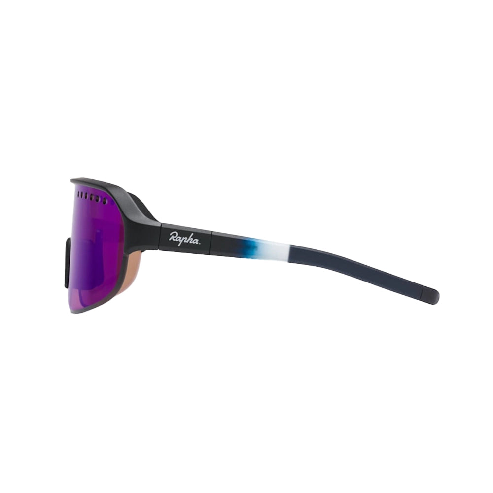 RAPHA Explore Glasses - DNX Dark Navy/Purple Green Lens-Velodrom