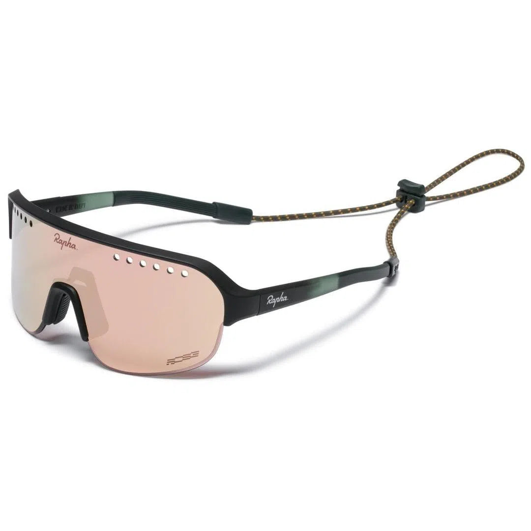 RAPHA EXPLORE GLASSES - Dark Green/Bronze Lens SCZ Default Velodrom Barcelona 