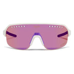 RAPHA EXPLORE GLASSES - White/Pink Blue Lens Default Velodrom Barcelona 