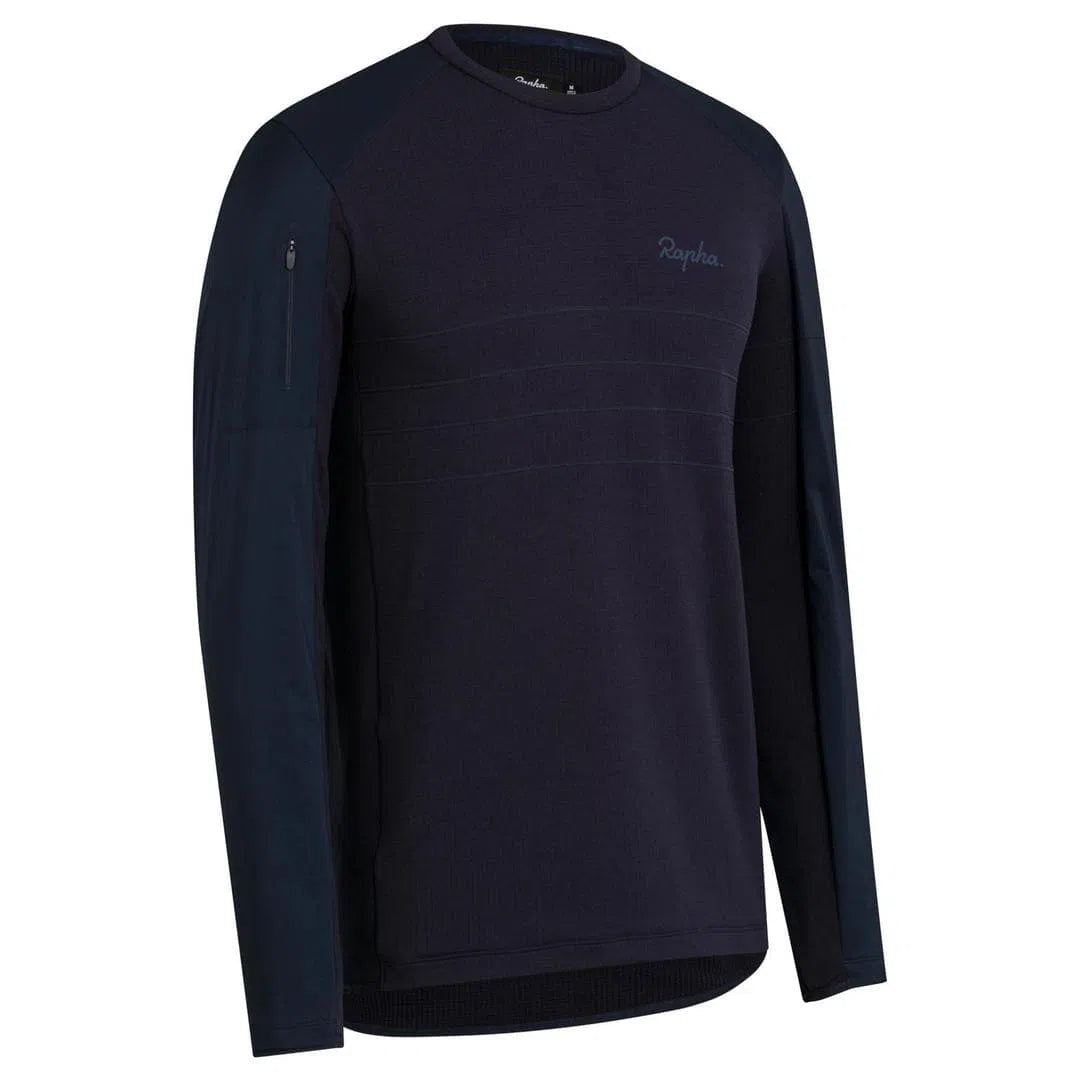 RAPHA Explore Long Sleeve Pullover - DNY Navy Default Rapha 