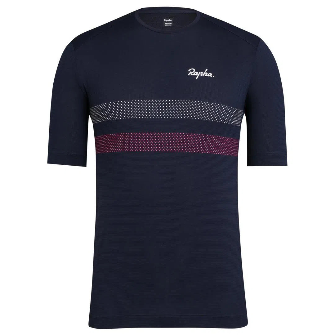 RAPHA Explore Technical Tshirt - DNY Dark Navy-Velodrom