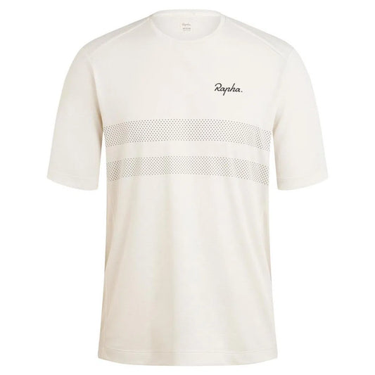 RAPHA Explore Technical Tshirt - Off White-Velodrom