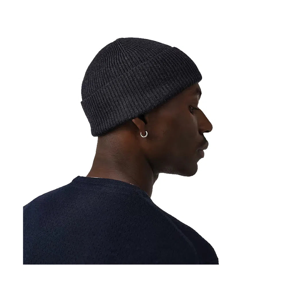 RAPHA Logo Beanie AW2023 - CHA Charcoal-Velodrom