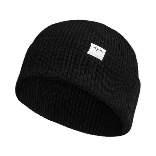 RAPHA Logo Beanie - BLK Black-Velodrom