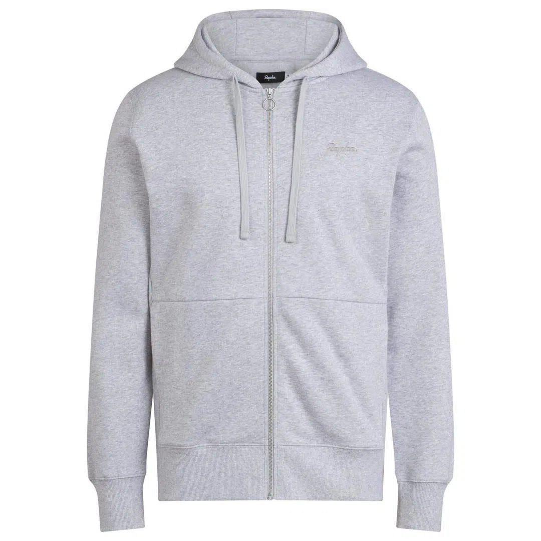 RAPHA Logo Hoodie - Light Grey LGM-Velodrom