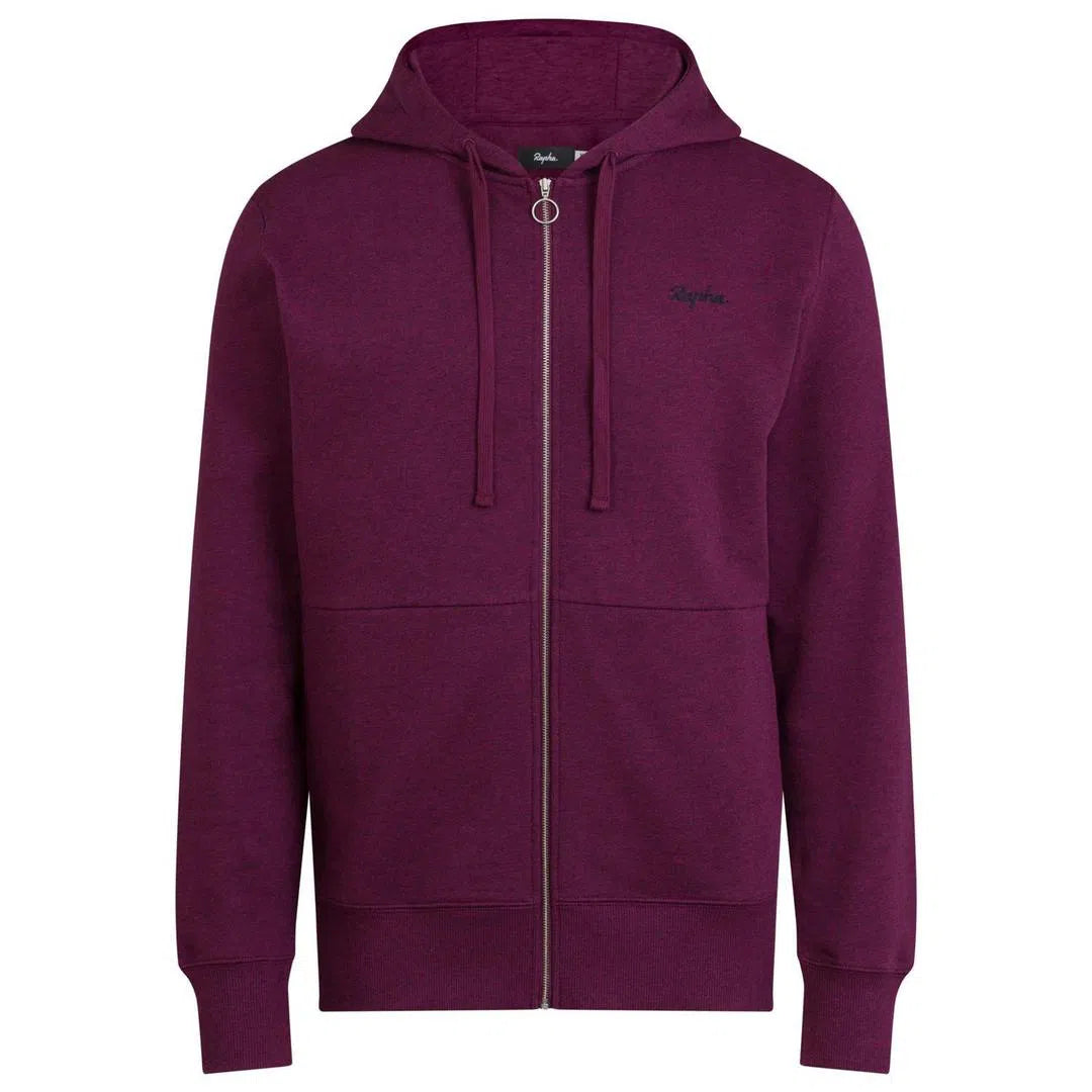 RAPHA Logo Hoodie - Mauve Marl-Velodrom