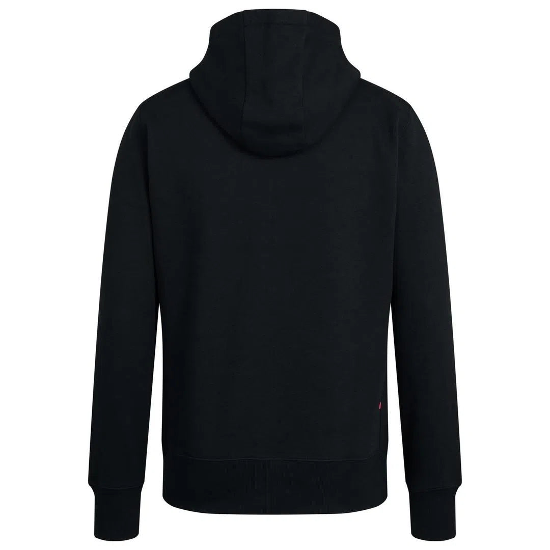 RAPHA Logo Pullover Hoodie - BLW Black/White-Velodrom