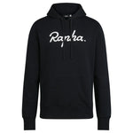 RAPHA Logo Pullover Hoodie - Black/White Default Rapha 