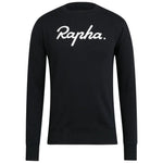 RAPHA Logo sweatshirt - Black White Default Velodrom Barcelona 