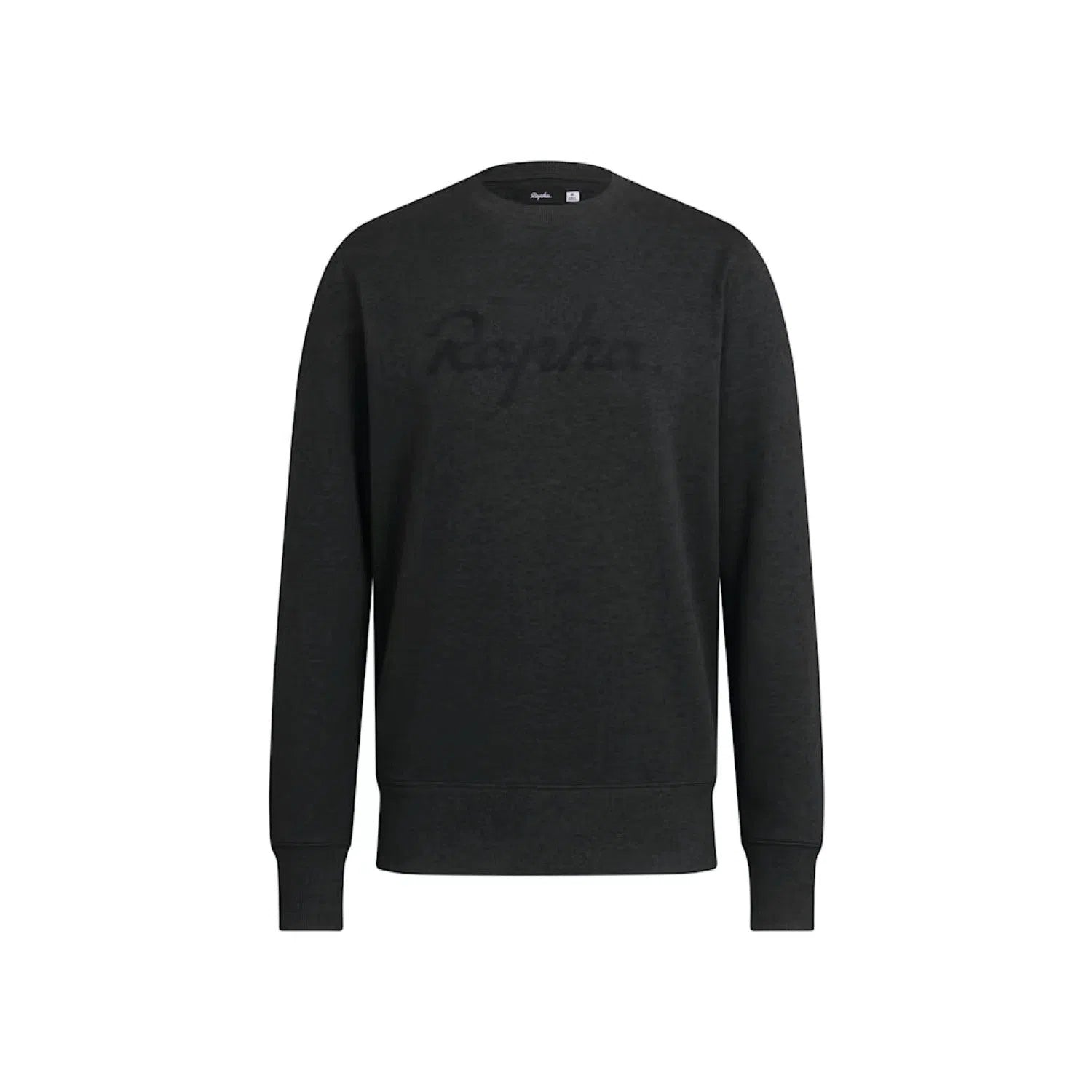 RAPHA Logo Sweatshirt AW2023 - Charcoal Marl/Black CHM-Velodrom