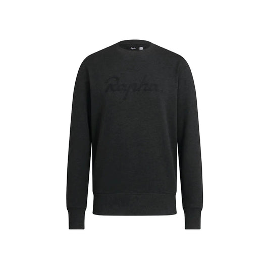 RAPHA Logo Sweatshirt AW2023 - Charcoal Marl/Black CHM-Velodrom