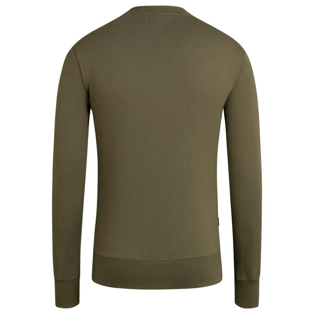 RAPHA Logo sweatshirt - Dark Olive Default Velodrom Barcelona 