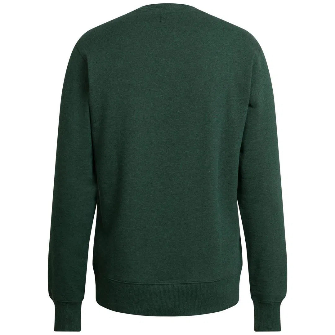 RAPHA Logo Sweatshirt - SMG Dark Green-Velodrom