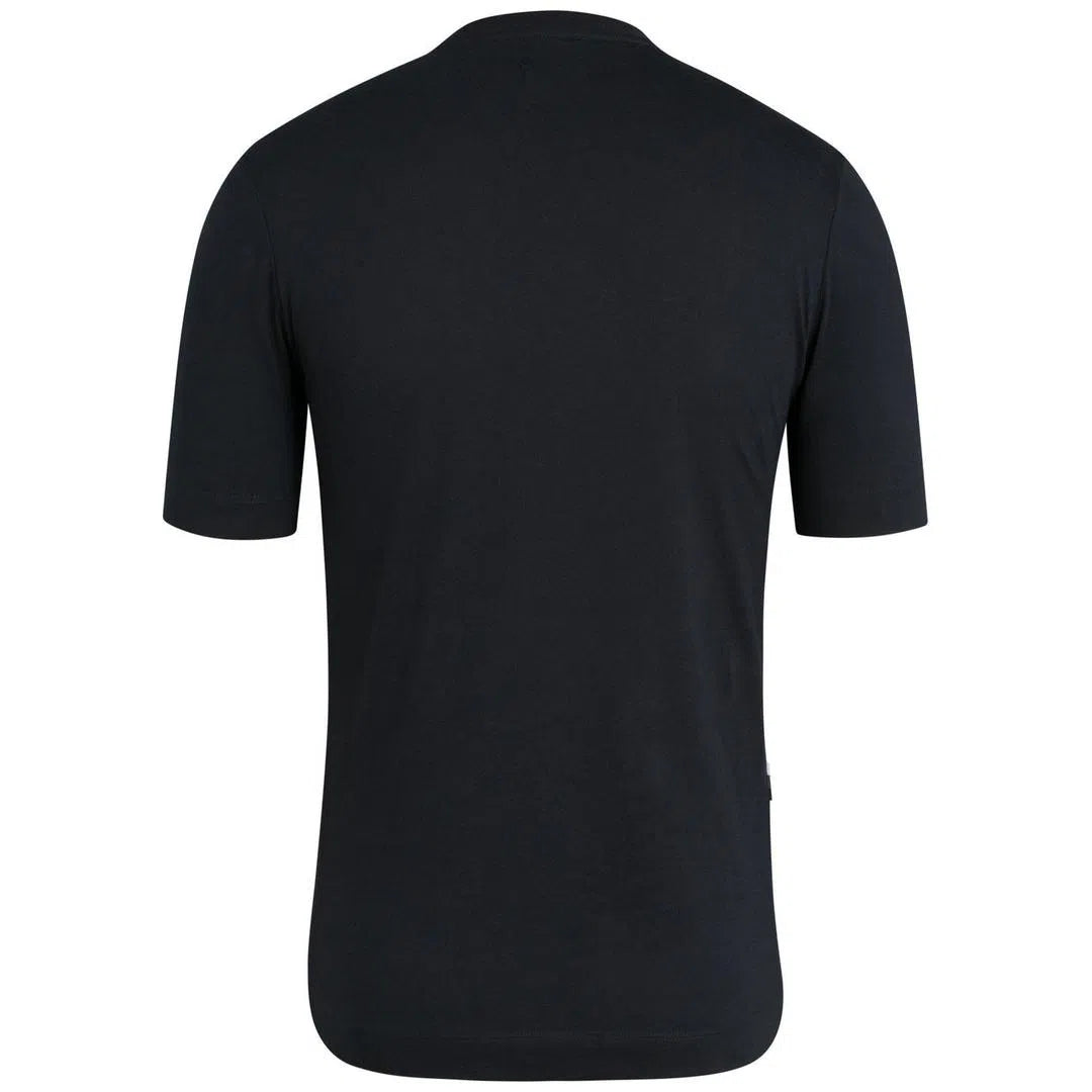 RAPHA Logo TShirt - Black/Black-Velodrom