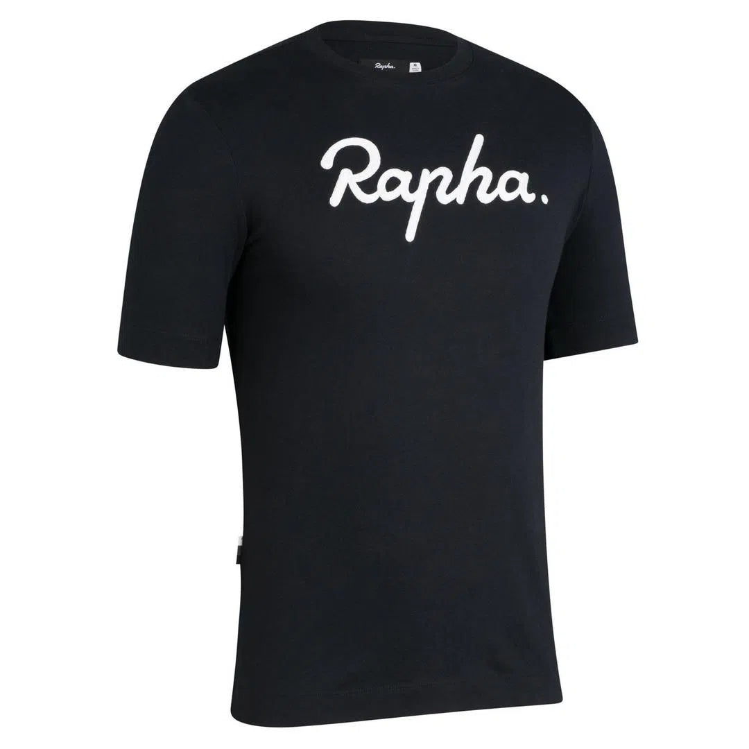 RAPHA Logo Tshirt - BLW Black/White-Velodrom