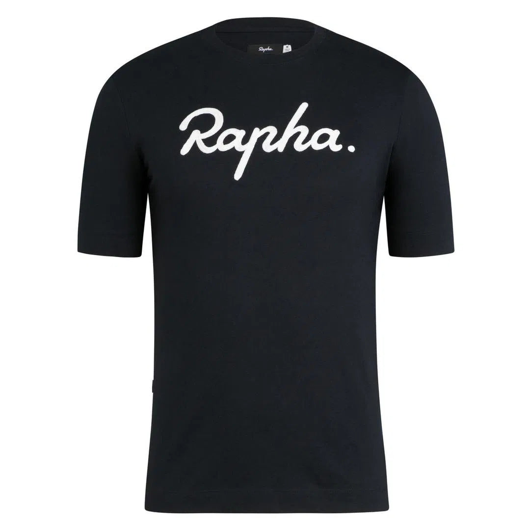 RAPHA Logo Tshirt - BLW Black/White-Velodrom