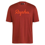 RAPHA Logo Tshirt - Brick-Velodrom