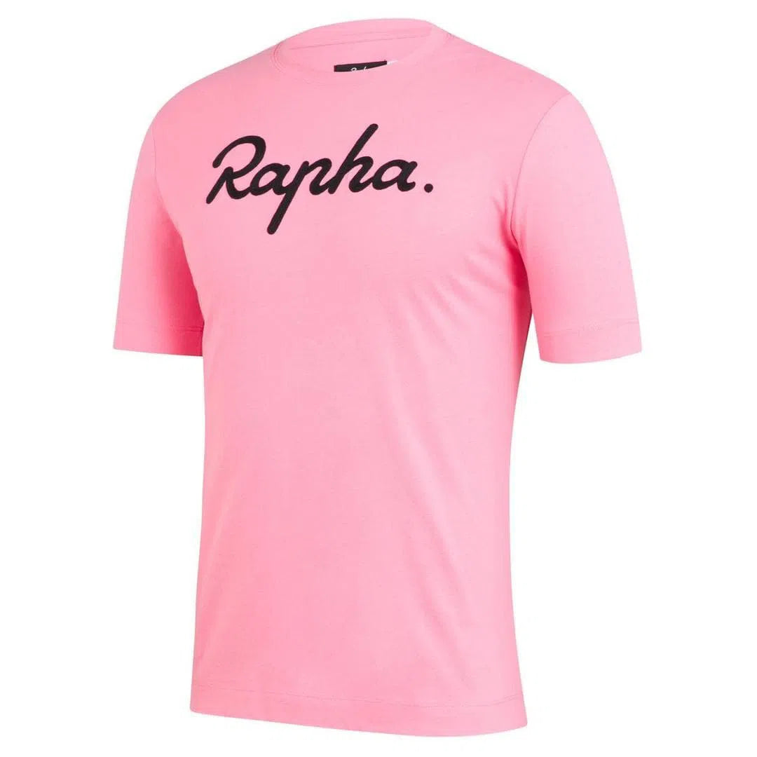 RAPHA Logo T-shirt - Pink/Black Default Velodrom Barcelona 