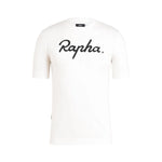 RAPHA Logo T-shirt - White/Black Default Rapha 