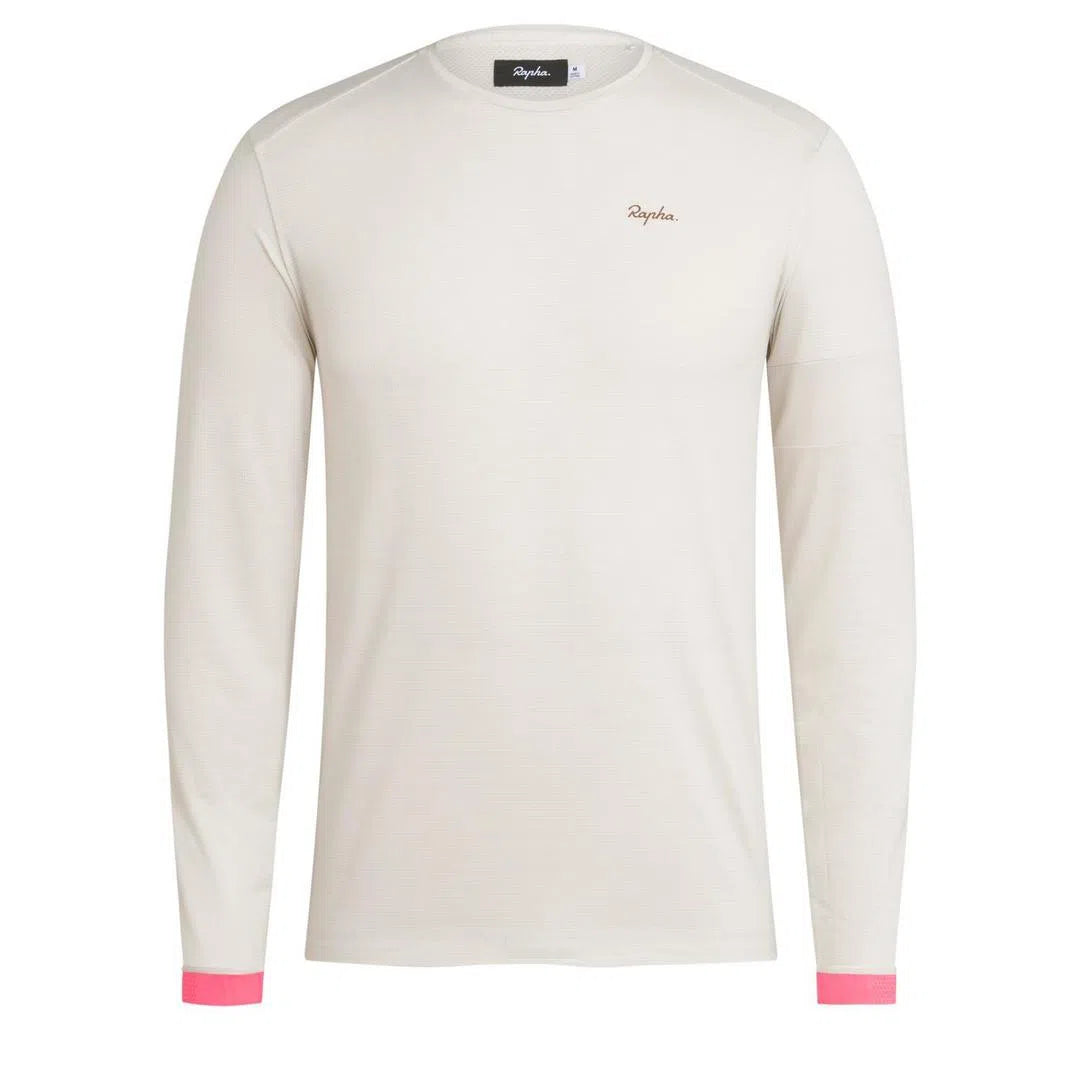 RAPHA Long Sleeve Technical Tshirt - BCH White-Velodrom