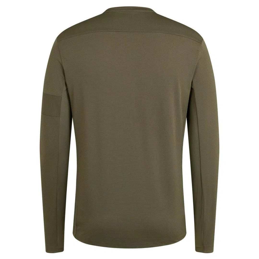 RAPHA Long Sleeve Technical T-shirt - Dark Green Default Rapha 