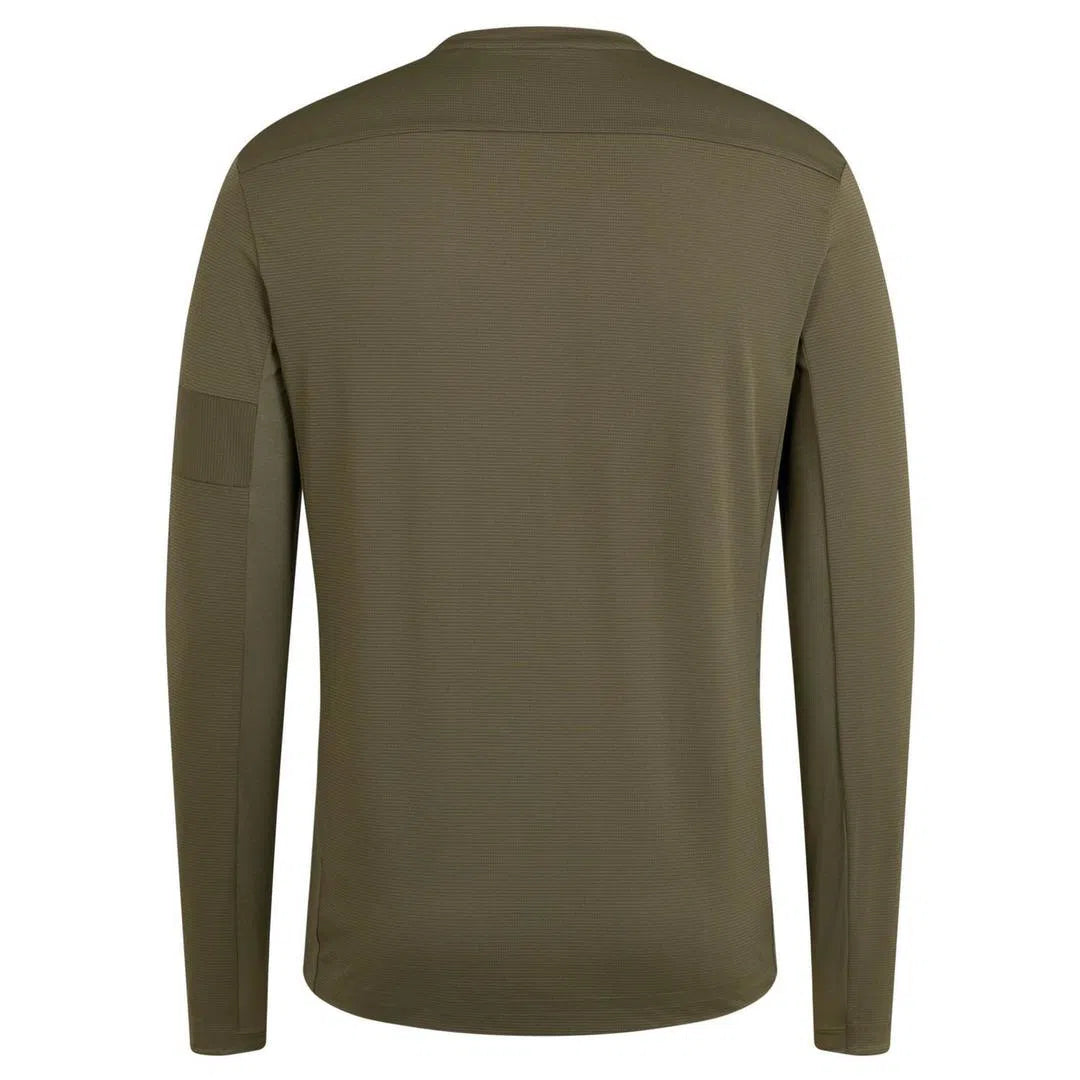 RAPHA Long Sleeve Technical Tshirt - OLN Green-Velodrom