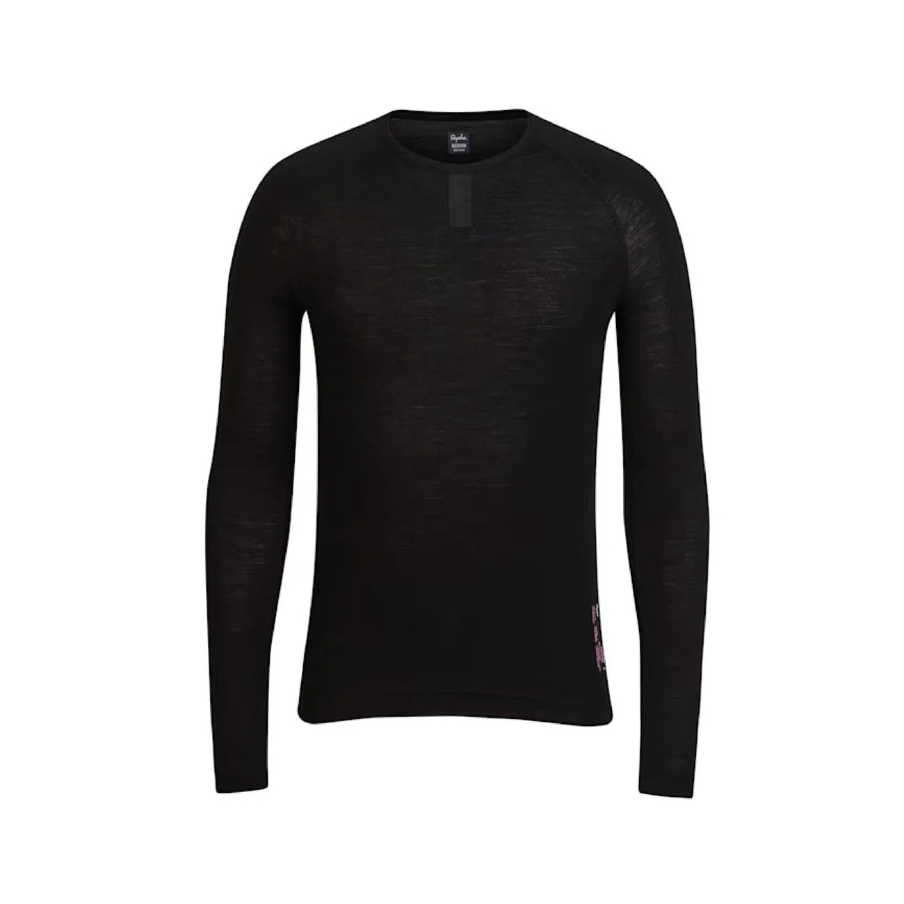 RAPHA Merino Base Layer Long Sleeve AW2023 - Black-Velodrom