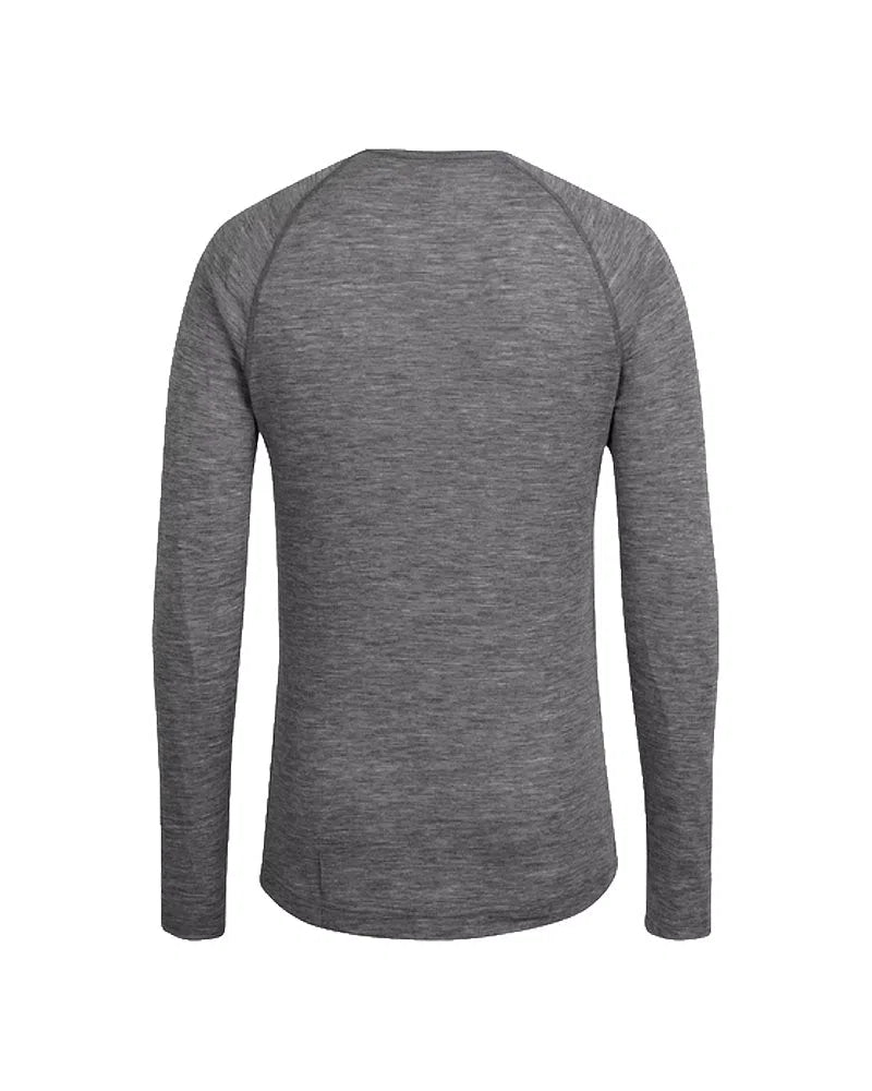 RAPHA Merino Base Layer Long Sleeve AW2023 - Grey-Velodrom