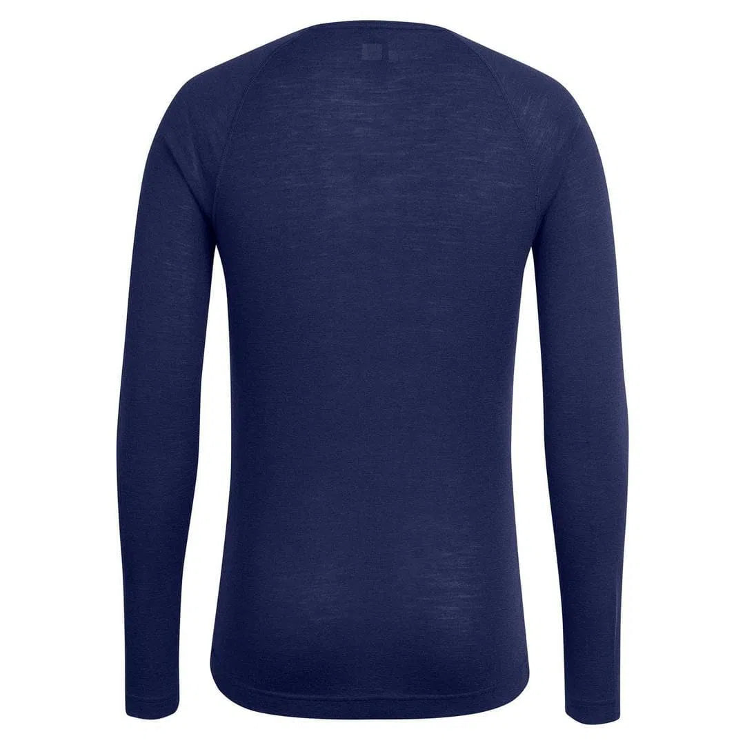 RAPHA Merino Base Layer Long Sleeve - NVY Navy-Velodrom