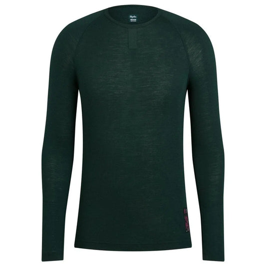 RAPHA Merino Base Layer Long Sleeve - SCA Green Default Rapha 