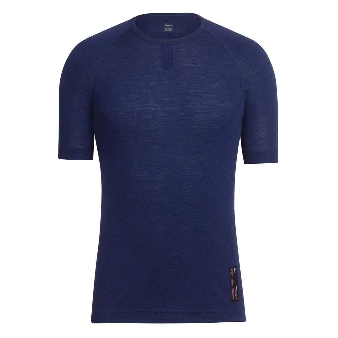 RAPHA Merino Base Layer Short Sleeve - Dark Green Default Rapha 