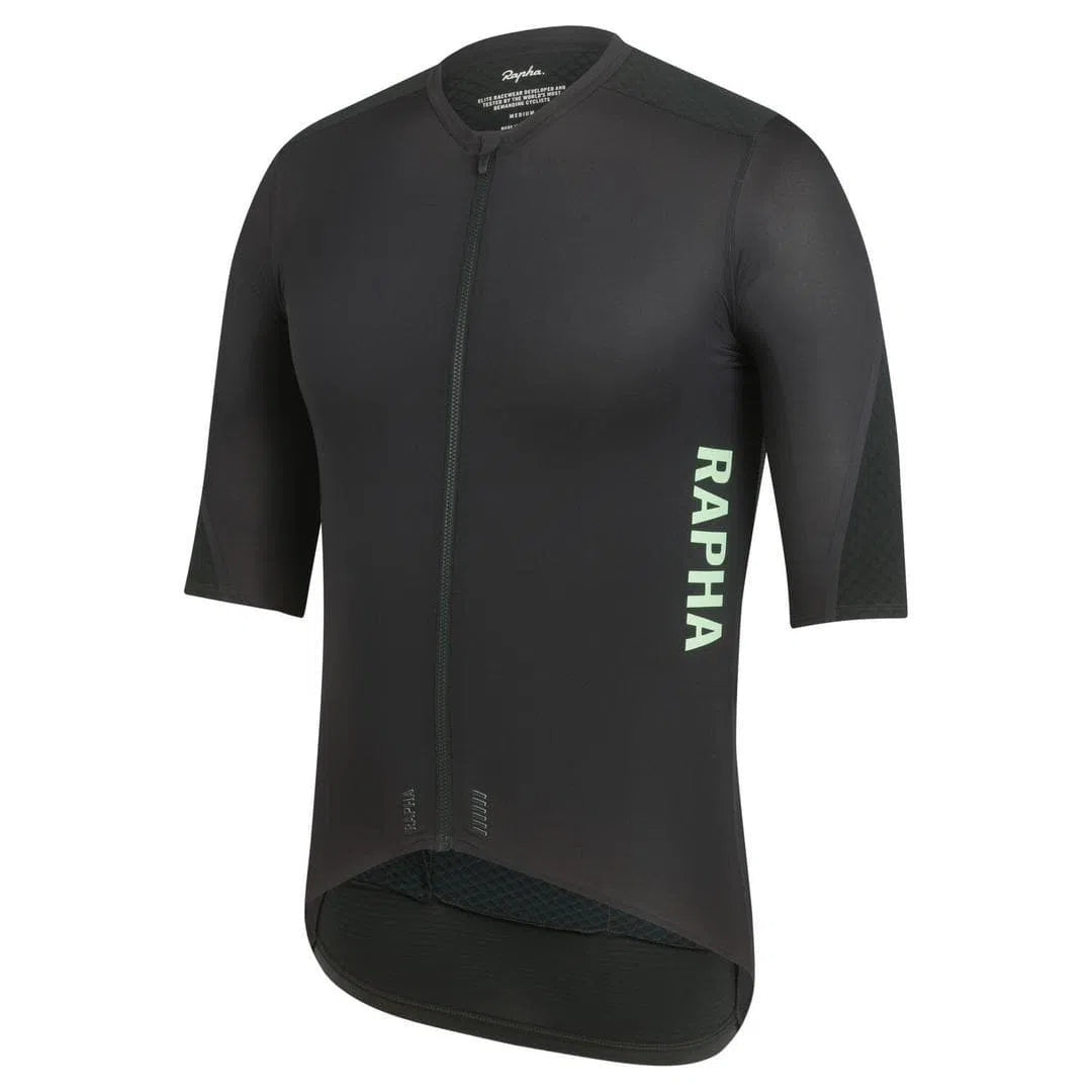 RAPHA Pro Team Aero Jersey - JLC Deep Green/Light Green-Velodrom