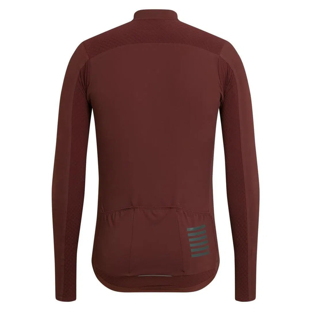 RAPHA Pro Team Aero Jersey Long Sleeve - Brown Default Velodrom Barcelona 