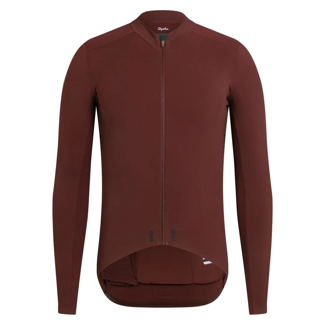 RAPHA Pro Team Aero Jersey Long Sleeve - Brown-Velodrom