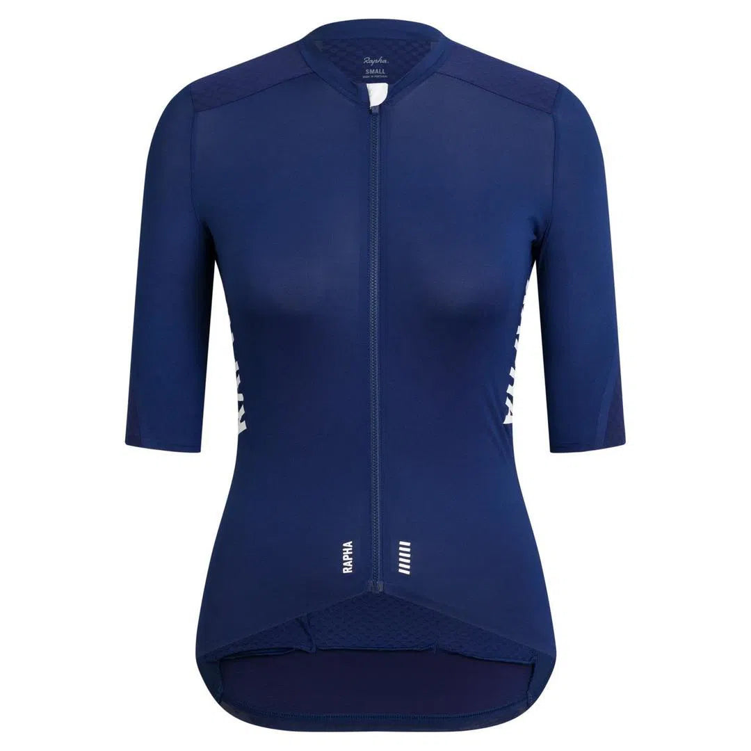 RAPHA Pro Team Aero Women Jersey - Navy-Velodrom