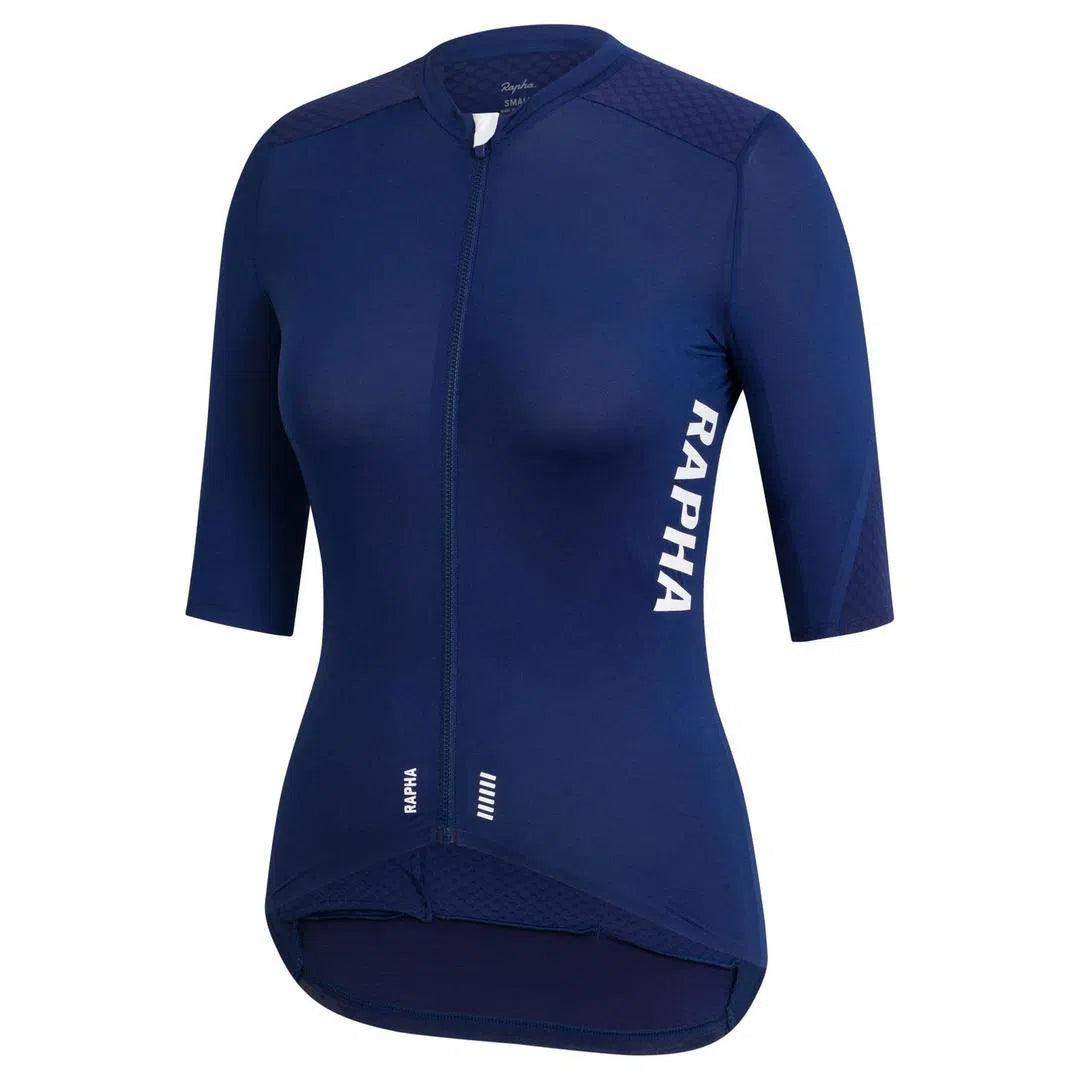 RAPHA Pro Team Aero Women Jersey - Navy-Velodrom